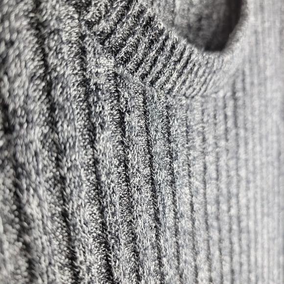 Athleta Rendezvous Ribbed Knit Sleevess Crewneck Midi Sheath Dress - Picture 6 of 11